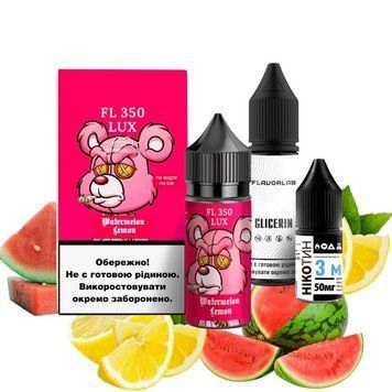 Фото Комплект FL350 LUX 30 мл FlavorLab Арбуз-лимон