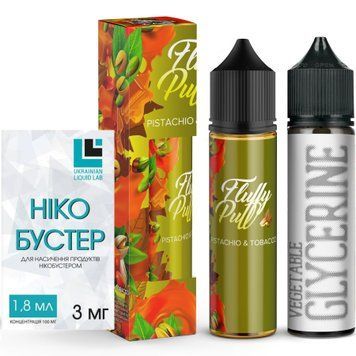 Фото Комплект Pistachio & Tobacco Fluffy Puff 60мл