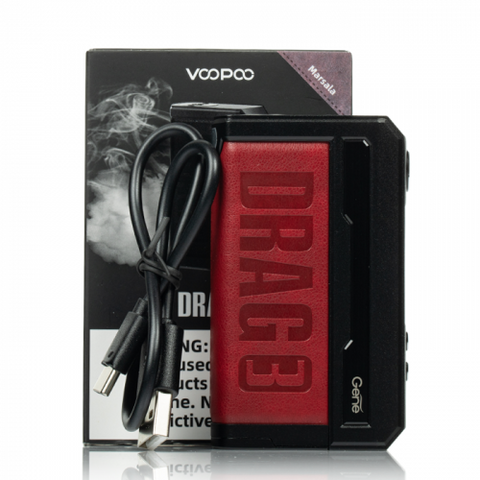 VOOPOO DRAG 3 177W TC Box MOD Black Amber     ASHKA
