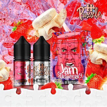 Фото Набор In Bottle Salt Клубничний джем (Strawberry Jam) 30 ml
