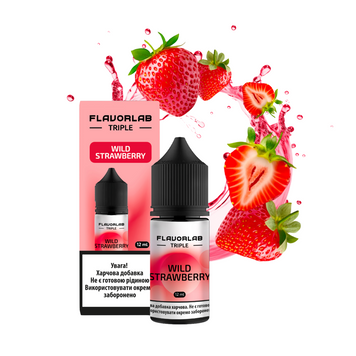 Фото Комплект FlavorLab 30 мл Triple Wild Strawberry