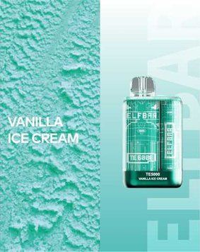 Фото Elf Bar TE5000 Ванільне морозиво (Vanilla Ice Cream) 550mAh 5%