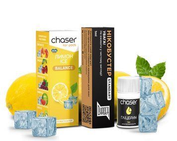 Фото Комплект Chaser Salt Лимон ICE 30 мл
