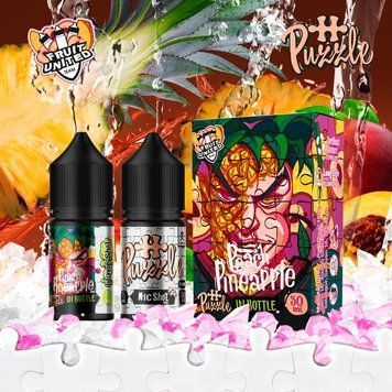 Фото Набор In Bottle Salt Персик Ананас (Peach Pineapple) 30 ml