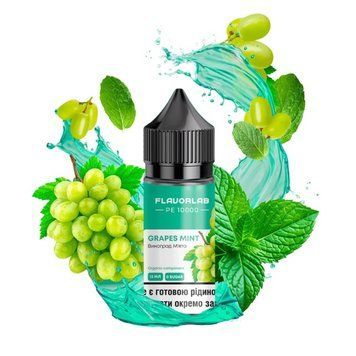 Фото Комплект PE10000 Flavorlab Grape mint 30 мл