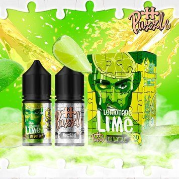 Фото Набор In Bottle Salt Лайм (Lime) 30 ml