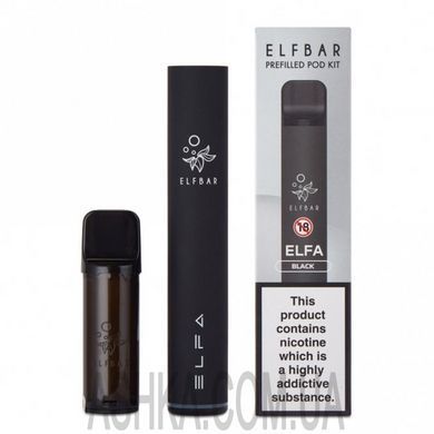 Фото POD-система Elf Bar Elfa 4 мл 850 мАh Kit Black