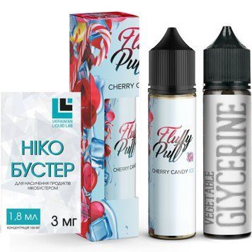 Фото Комплект Cherry Candy Ice Fluffy Puff 60мл
