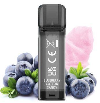 Фото Картридж Elf Bar Elfa Pods Чорниця-Солодка вата (Blueberry Cotton Candy) 5% 4 ml - 1 шт.