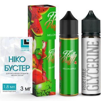 Фото Комплект Watermelon Apple Fluffy Puff 60мл