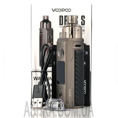 Фото VooPoo Drag S 60W Mod POD Kit Carbon Fiber