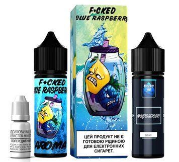 Фото Комплект F*cked Blue Raspberry 60мл 70/30 Organic