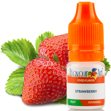 Фото Ароматизатор Спелая клубника (Strawberry Ripe) FlavourArt 5 мл