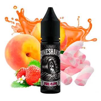 Фото Boneshaker Salt Фруктовый зефир (Pink Slips) 15 мл