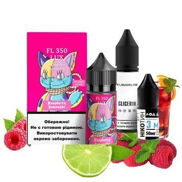 Фото Комплект FL350 LUX 30 мл FlavorLab Малиновый лимонад