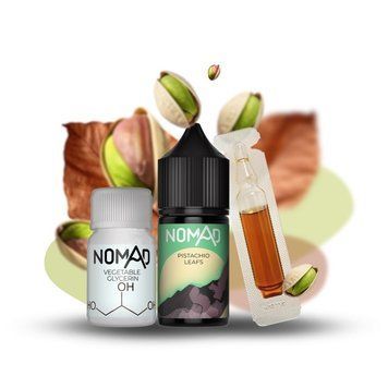Фото Комплект Nomad Salt Pistachio Leafs 30 мл