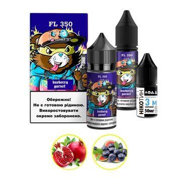Фото Комплект FL350 30 мл FlavorLab Blueberry garnett
