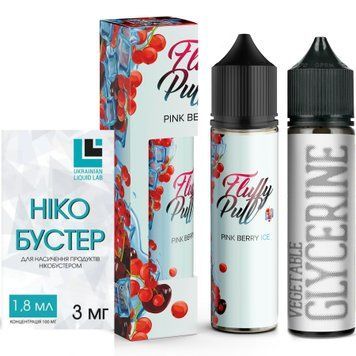 Фото Комплект Pink Berry ICE Fluffy Puff 60мл