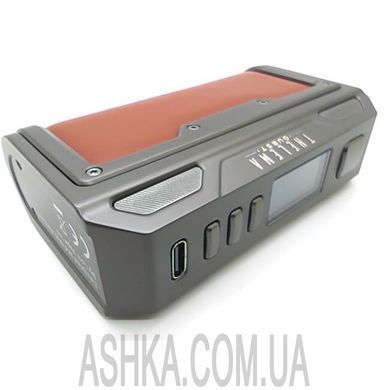 Фото Lost Vape Thelema Quest 200W Box Mod Gun Metal Calf Leather