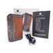 Lost Vape Thelema Quest 200W Box Mod Gun Metal Calf Leather