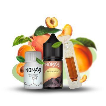 Фото Комплект Nomad Salt Персик 30 мл