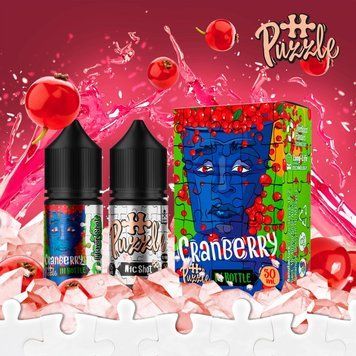 Фото Набор In Bottle Salt Клюква (Cranberry) 30 ml