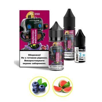 Фото Комплект FL350 30 мл FlavorLab Blueberry watermelon