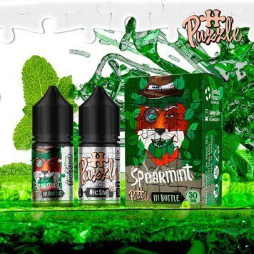 Фото Набор In Bottle Salt Мята (Spearmint) 30 ml