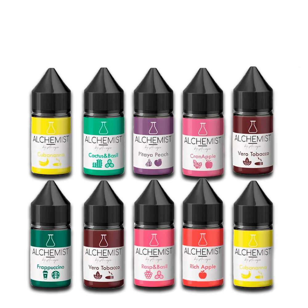 AXIS Alchimia ソルト&ペッパー　新品 Жижа Alchemist Salt 30 мл (Набор) – купить в Киеве 💨 ASHKA