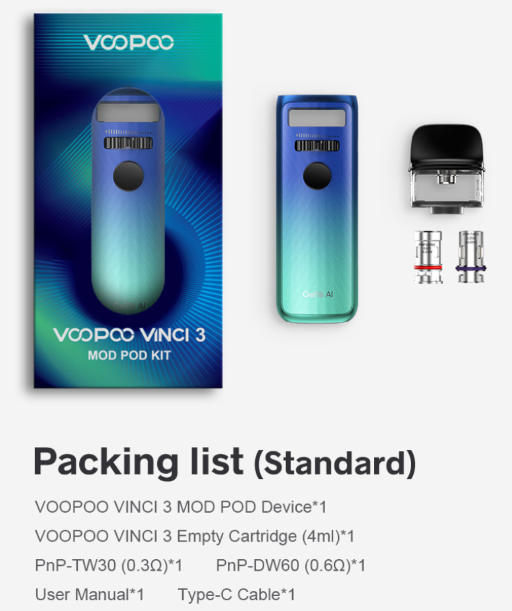 VOOPOO VINCI 3 VOOPOO VINCI 3